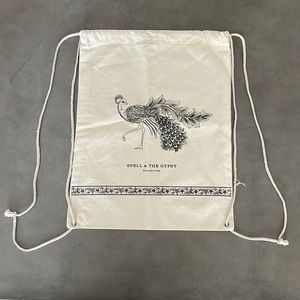RARE Spell Draw String Bag/Backpack, NWOT